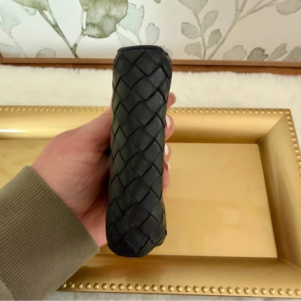 Bottega Veneta Black Intrecciato Leather Wallet - Picture 5 of 16